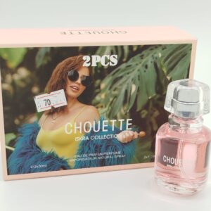 عطور "CHOUETTE" من "ISKRA" مصنوعة من مكونات عالية الجودة لضمان تجربة عطرية فاخرة ومميزة.