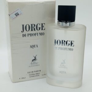 استمتع بتجربة عطرية منعشة تأسر الحواس مع عطر "JORGE DI PROFUMO AQUA" من "MAISON ALHAMBRA"، العطر الذي يجسد انتعاش البحر في كل نفحة.