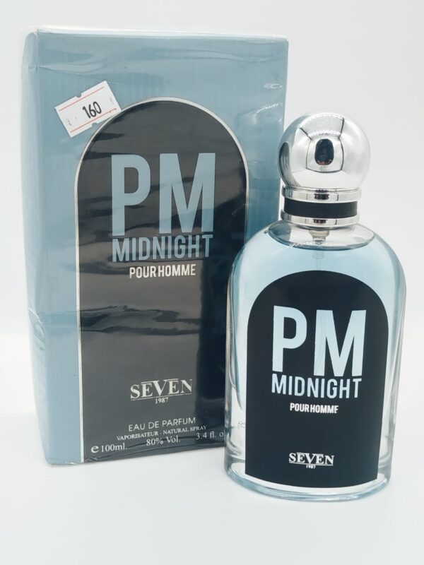 استمتع بتجربة عطرية فريدة تأسر الحواس مع عطر "PM MIDNIGHT POUR HOMME - SEVEN 1987"، العطر الذي يجسد الغموض والجاذبية في كل نفحة.
