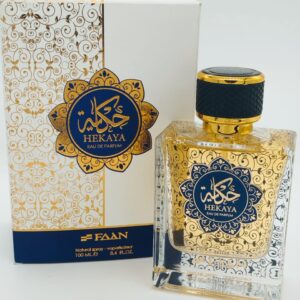 انغمسي في عالم الأناقة والجمال مع عطر "حكاية" من "FAAN"، العطر الذي يجسد الأنوثة والرقي في كل نفحة.