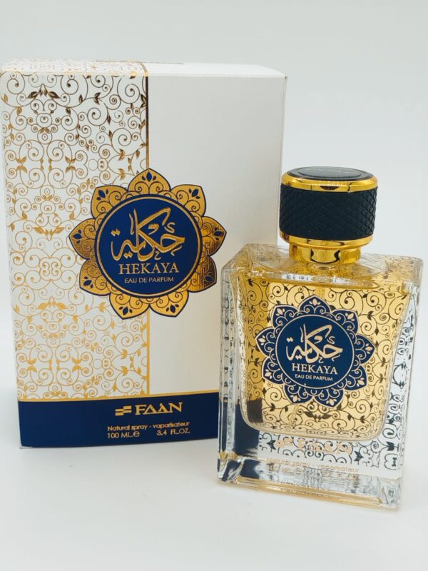 انغمسي في عالم الأناقة والجمال مع عطر "حكاية" من "FAAN"، العطر الذي يجسد الأنوثة والرقي في كل نفحة.