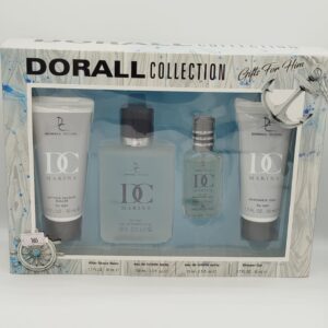 انغمس في عالم الأناقة والانتعاش مع مجموعة "Dorall Collection DC Marine" للرجال، المصممة خصيصًا للرجل العصري الذي يبحث عن التميز. هذه المجموعة الفاخرة تجمع بين عطرين مميزين ومنتجات عناية شخصية عالية الجودة، لتمنحك تجربة لا مثيل لها من الانتعاش والأناقة.