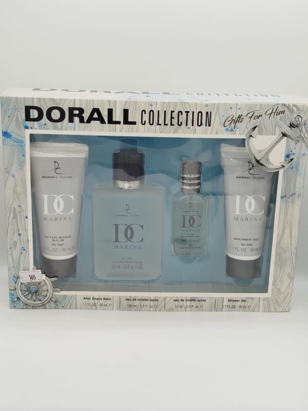 انغمس في عالم الأناقة والانتعاش مع مجموعة "Dorall Collection DC Marine" للرجال، المصممة خصيصًا للرجل العصري الذي يبحث عن التميز. هذه المجموعة الفاخرة تجمع بين عطرين مميزين ومنتجات عناية شخصية عالية الجودة، لتمنحك تجربة لا مثيل لها من الانتعاش والأناقة.