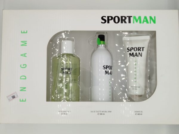 انطلق في رحلةٍ مليئةٍ بالحيوية والنشاط مع مجموعة "Sport Man Endgame"، العطر الذي يجسد روح الرجل العصري الذي يعيش الحياة بكل طاقته. مزيجٌ فريدٌ من النفحات العطرية المنعشة، يأخذك في رحلةٍ إلى عالمٍ من النشاط والانطلاق.